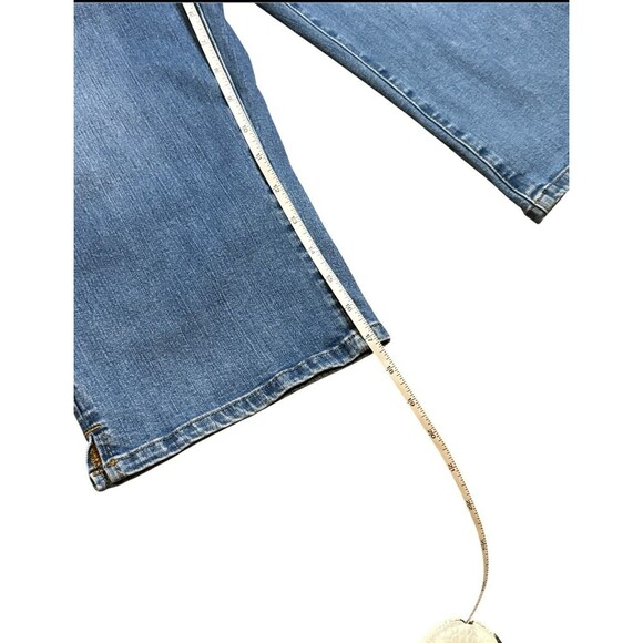 Talbots Simply Flattering Collection Women's Size 16 Pedal Pusher Denim Capri - Picture 6 of 8